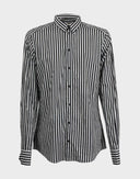 Dolce e Gabbana - Camicia a righe bianca e nera 
