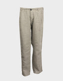 Stone Island - Pantaloni in lino '90 da uomo 