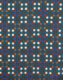 Yves Saint Laurent - Foulard fantasia geometrica '80 