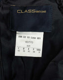 Roberto Cavalli - Vestito nero con arricciature 