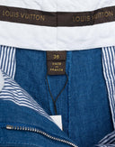 Louis Vuitton - Pantaloncini blu classici 