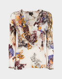 Just Cavalli - T-shirt stretch 2000 fantasia paisley 
