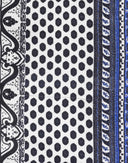 Etro - Foulard da taschino fantasia paisley blu 