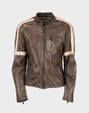 Belstaff - Giubbotto marrone motociclista 