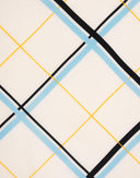 Christian Dior - Foulard in 100% seta con fantasia geometrica 