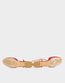 Salvatore Ferragamo - Sandali rossi anni '90 