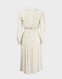 Vestito chemisier con pallini anni '90 