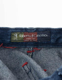 Roberta Di Camerino - Pantaloni in denim anni '90 