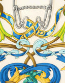 Hermes - Foulard 'Le Mors a La Conetable' anni '80 