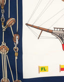 Gucci - Foulard navale in seta 