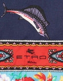 Etro - Fazzoletto con stampa tropicale 