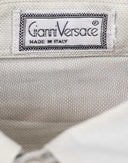 Gianni Versace - Camicia grigia in cotone anni '80 
