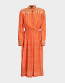 Louis Feraud - Vestito chemisier floreale anni 70 