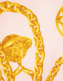 Celine - Foulard in seta con fiocco 