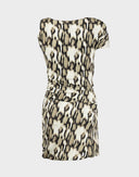 Just Cavalli - Vestito animalier drappeggiato anni 2000 