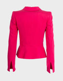Escada - Blazer fucsia con bottoni gioiello anni 2000 