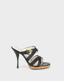 Casadei - Sandali neri con cinturini 