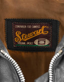 Stewart - Giubbotto in pelle nero anni '80 