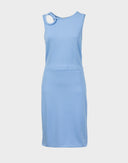 Gucci - Tubino azzurro con dettaglio annodato 