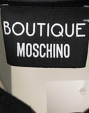 Boutique Moschino - Maglietta a righe con logo 