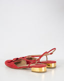 Salvatore Ferragamo - Sandali rossi anni '90 