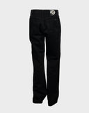 Versace - Pantaloni neri regular fit 