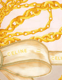 Celine - Foulard in seta con fiocco 