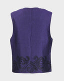 Gianni Versace - Panciotto viola anni '90 