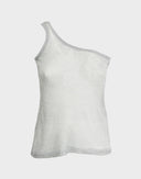 Dolce & Gabbana - Top grigio metallizzato anni 2000 