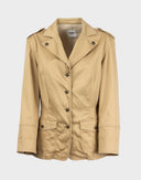 Moschino - Giacca beige in cotone anni 2000 