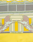 Hermes - Foulard 'Le secrets de Minos' giallo 