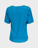 Les Copains - T-shirt in seta '90 con disegno 