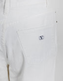 Valentino - Jeans bianchi in denim anni 80/90 