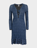 Missoni - Vestito blu anni 2000 