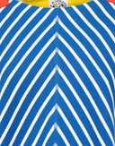 Felpa a righe blu 