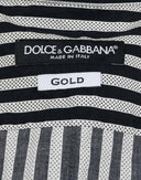 Dolce e Gabbana - Camicia a righe bianca e nera 