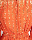 Louis Feraud - Vestito chemisier floreale anni 70 