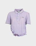Polo Lacoste con ruches up-cycled 