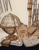 Hermes - Foulard 'Caravelle' in seta 