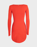 Vestito rosso stretch CD-24-ART005306 Dsquared