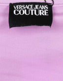 Versace Jeans Couture - Body rosa con fantasia barocca 