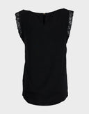 Just Cavalli - Top nero con scritte anni 2000 