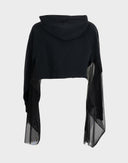 Top in tulle up-cycled 