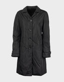 Trench nero vintage 