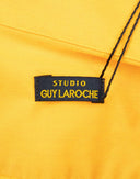 Guy Laroche - Camicia gialla in cotone anni '90 