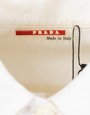 Prada - Vestito bianco chemisier 