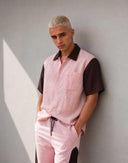 Camicia crop ysl up-cycled 