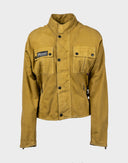 Belstaff - Giubbotto in cotone ocra quattro tasche 