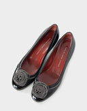 Marc Jacobs - Scarpe basse nere in vernice 