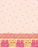 Chanel - Foulard in seta jacquard rosa anni '90 